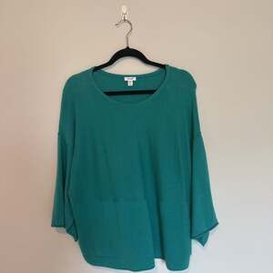 Pure Jill Womens Drop Sleeve Sweater Size S Petite Cotton Cashmere